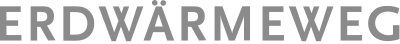 Logo: Erdwärmeweg (Graustufen)